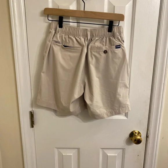 CHUBBIES 6” EVERYWEAR SHORTS MENS SMALL TAN DRAWSTRING EVERYDAY CASUAL SHORT EUC - Picture 9 of 15